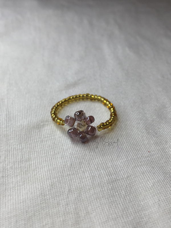 Purple flower ring 🌷 Image 1 Preview