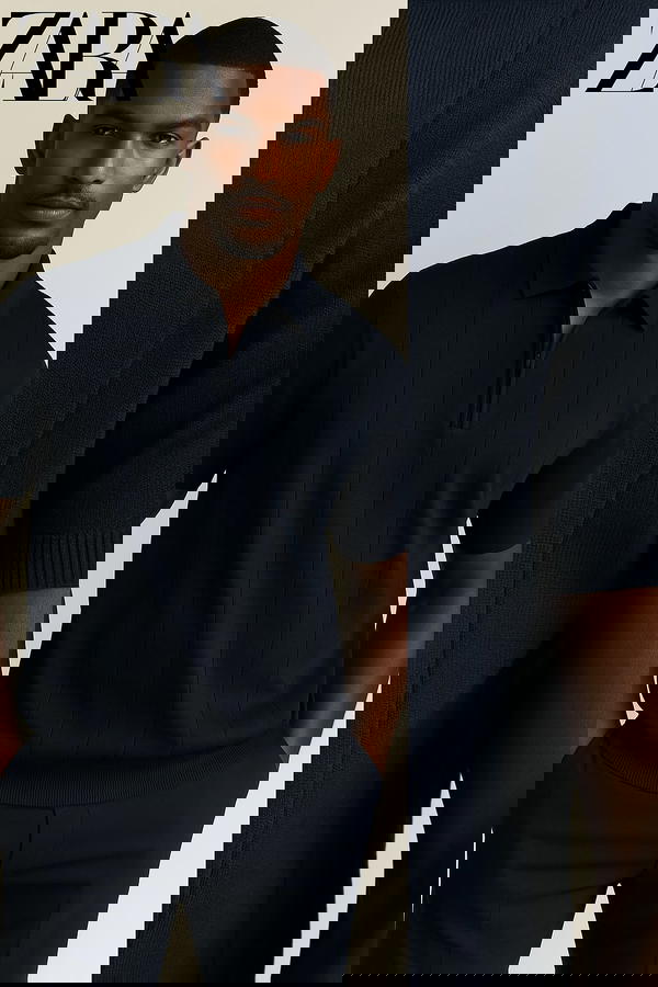 تيشرت تريكو مضلع Image 1 Preview