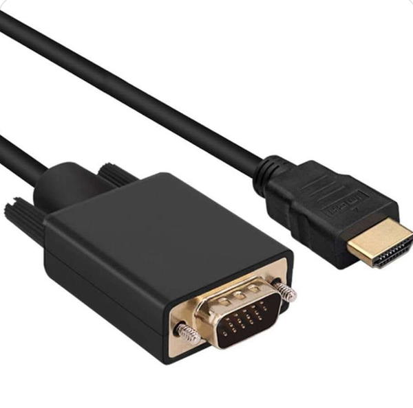 HDMI to VGA Converter Adapter with 3.5mm Audio Cable Image 2 Preview