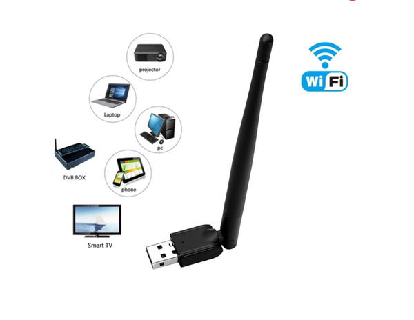USB WiFi Adapter, 150Mbps Portable Wireless Network WiFi Dongle Image 2 Preview