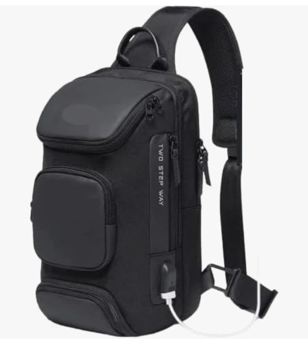 cross bag jumbo two step way 13 inch black Preview Image