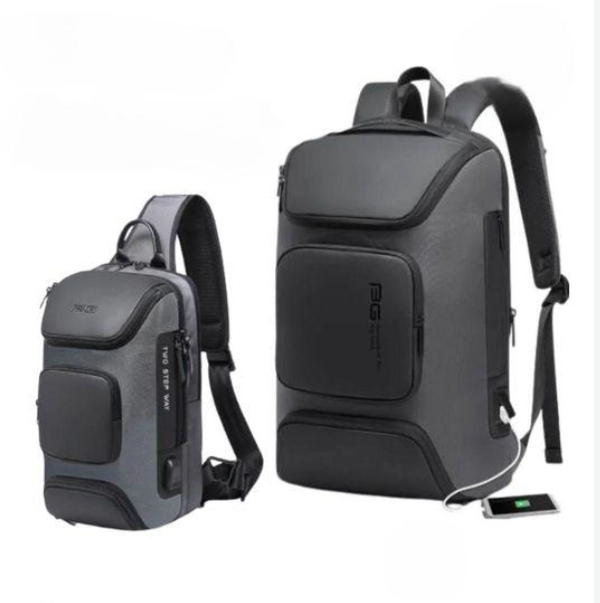cross bag jumbo two step way 13 inch grey Image 2 Preview