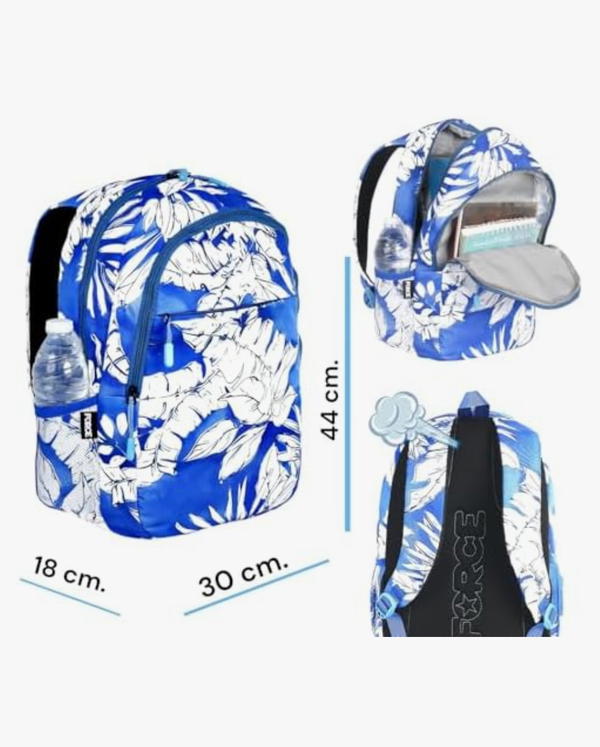 force bag زهور ازرق Image 3 Preview