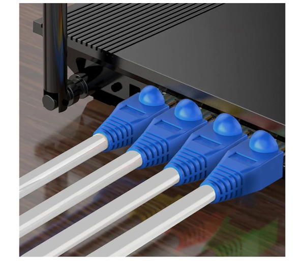 غطاء موصل كيبل ايثرنت ار جيه 45 من البلاستيك الناعم لتخفيف الضغط CAT5 CAT5E CAT6 CAT6E 100 قطعة كوبابا رمادي فاتح RJ45 لحاسوب شخصي Image 7 Preview