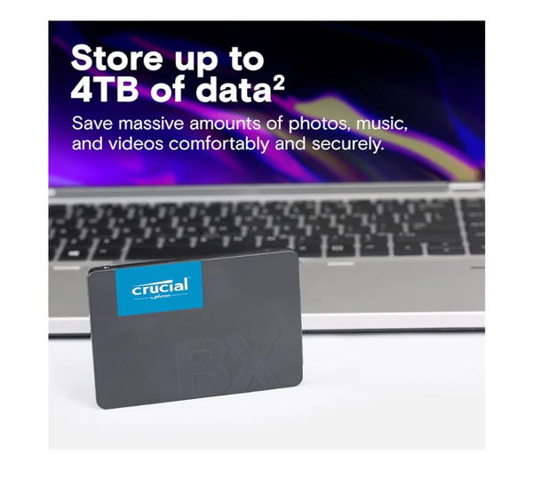 هارد SSD داخلي 2.5 بوصة من كروشال bx500 سعة 1 تيرابايت - ct1000bx500ssd1 Image 4 Preview