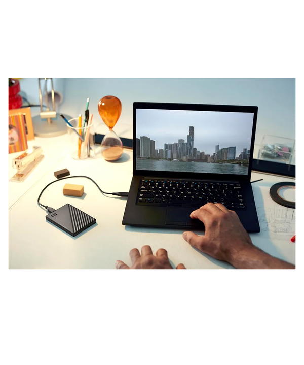 هارد خارجي ماي باسبورت محمول بسعة 1 تيرابايت من دبليو دي esata - اسود - WDBYVG0010BBK - WESN ، usb_2.0 Image 7 Preview