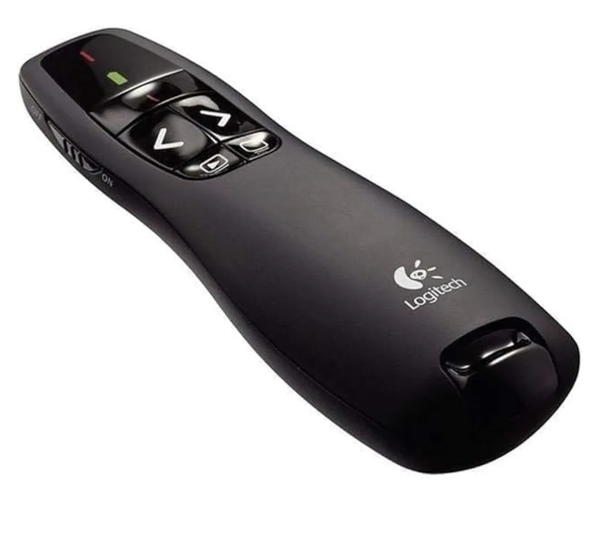 جهاز عرض لاسلكي ومؤشر ليزر R400 - اسود Image 1 Preview