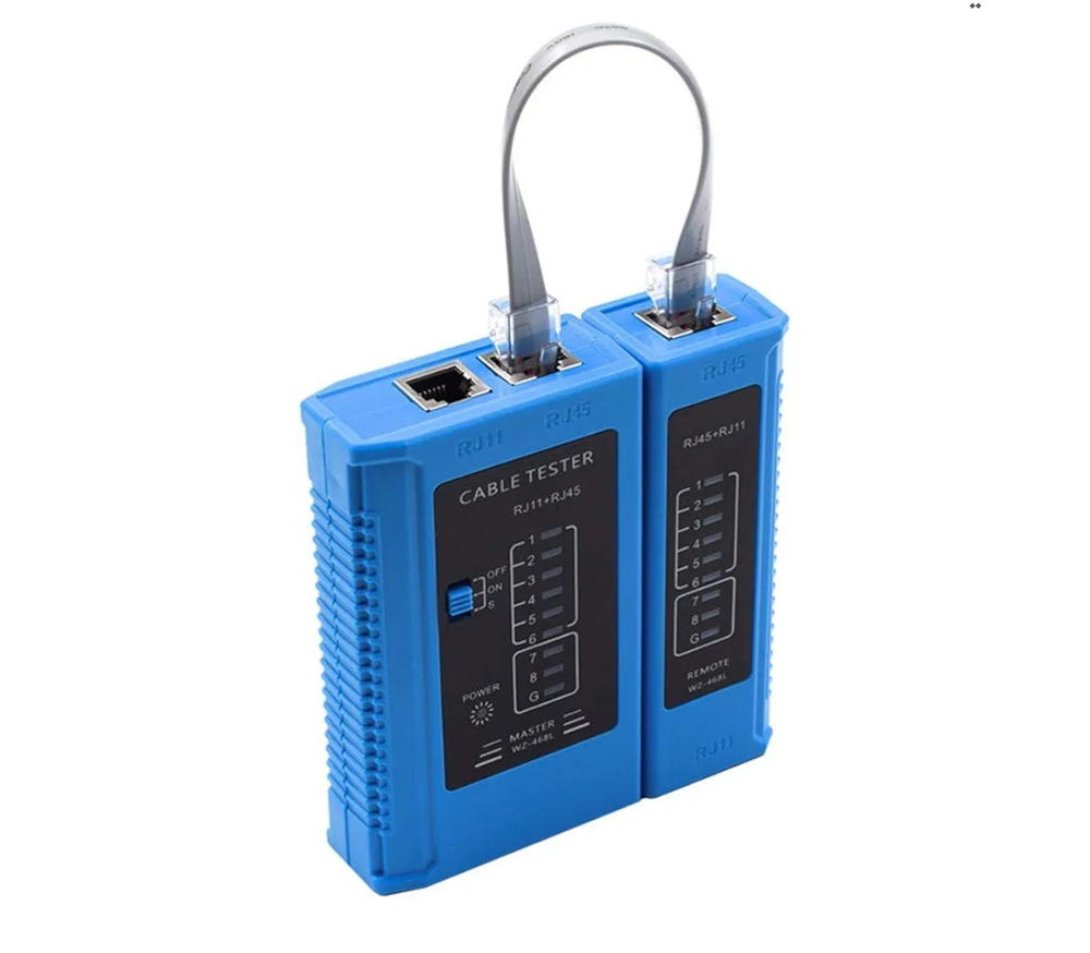 جيني جهاز اختبار الكابلات RJ11+RJ45 tester network Preview Image