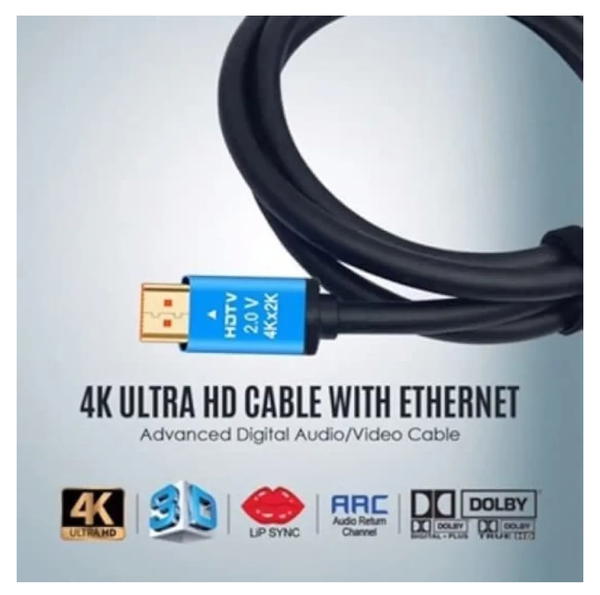 كابل HDMI 4K بطول 10 متر - - عالي الجودة لجهاز العرض Image 2 Preview