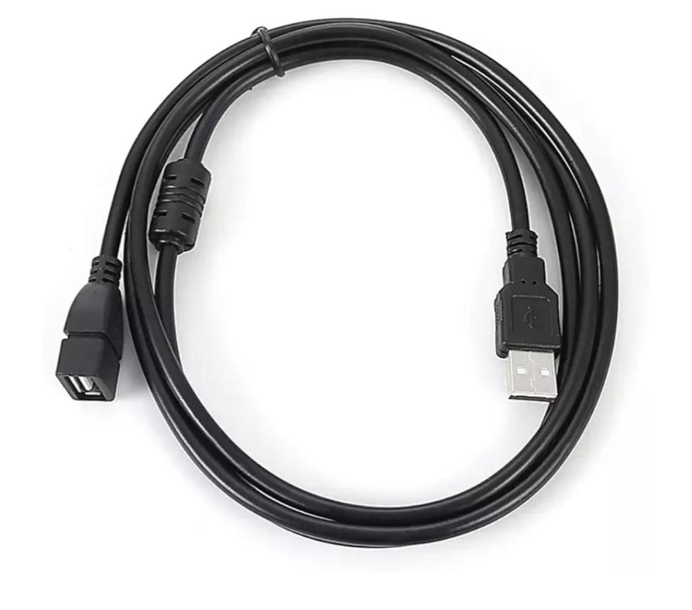 كابل وصلة USB ذكر إلى أنثى سلك تمديد نوع ايه لنقل البيانات من اكسون بطول 1.5 متر موديل X1140، لوحة مفاتيح Preview Image