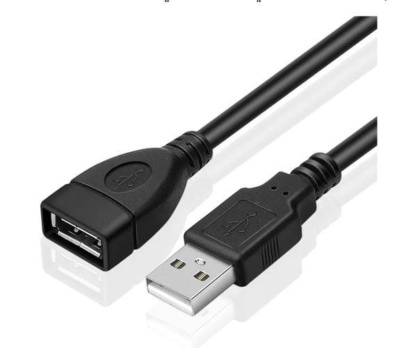 كابل وصلة USB ذكر إلى أنثى سلك تمديد نوع ايه لنقل البيانات من اكسون بطول 1.5 متر موديل X1140، لوحة مفاتيح Image 2 Preview
