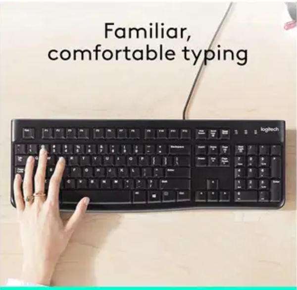 keyboard usb logitech k120 Image 3 Preview