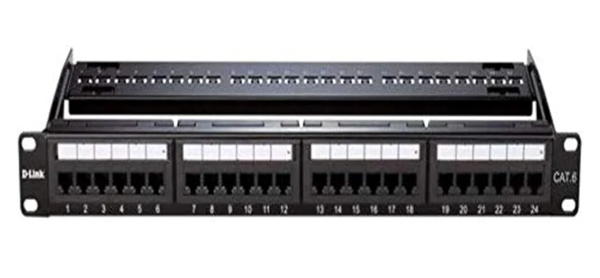 لوحة وصلات بمنفذ كات 6 من دي-لينكNPP-C61BLK241 - 24، لون اسود Image 1 Preview