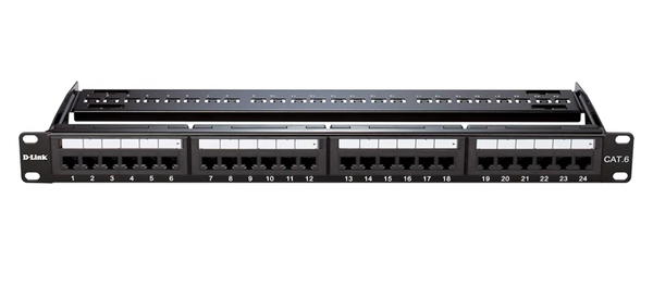 لوحة وصلات بمنفذ كات 6 من دي-لينكNPP-C61BLK241 - 24، لون اسود Image 2 Preview