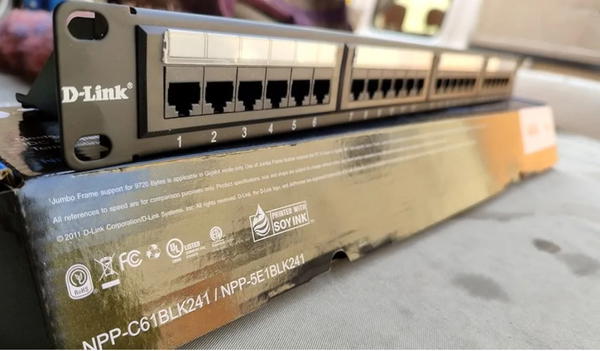 لوحة وصلات بمنفذ كات 6 من دي-لينكNPP-C61BLK241 - 24، لون اسود Image 4 Preview