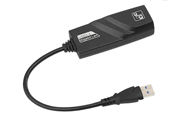 محول ايثرنت USB 3.0 الى 10 &&& 100 1000، شبكة محلية LAN، ار جيه 45 سلكي متوافق مع نينتندو سويتش ووي يو وماك بوك وكروم وويندوز10 و8.1 وMac OS وسيرفس برو، لون اسود Image 3 Preview