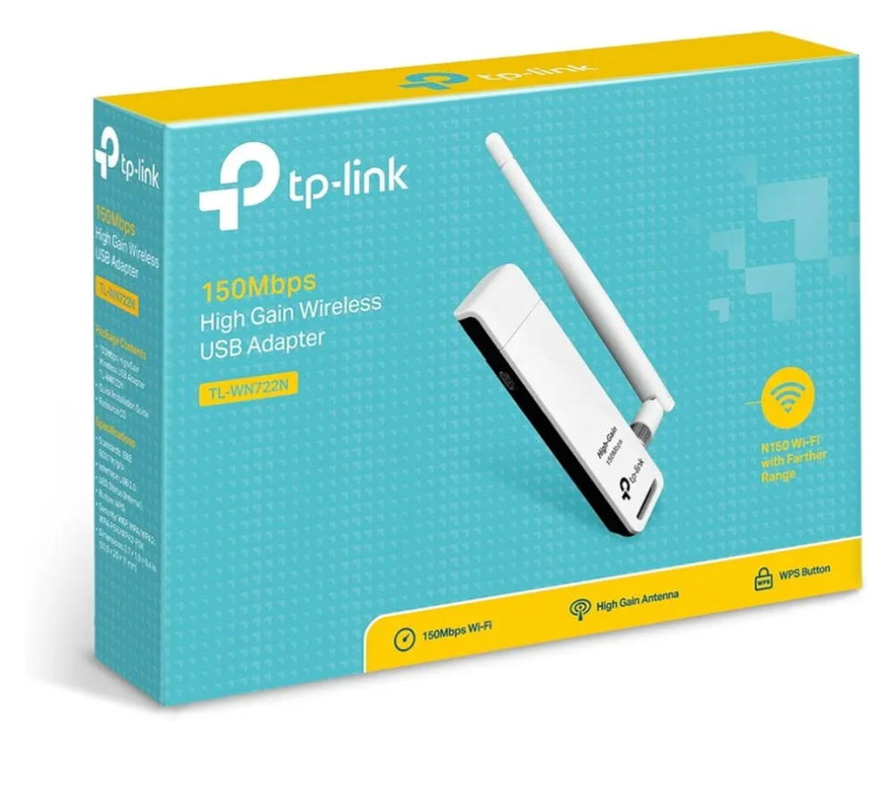 محول شبكة لاسلكي نانو USB بتقنية واي فاي دونجل بسرعة 150 ميجابت في الثانية للكمبيوتر المكتبي واجهزة اللاب توب من تي بي-لينك يدعم ويندوز 10/8.1/8/7/XP لينكس 2.6.18-4.4.3، ماك او اس 10.9-10.15 Preview Image