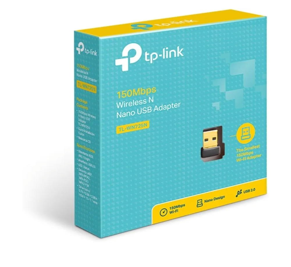 محول تي بي لينك تي بي لينك Tl-wn725n لاسلكي 150 ميجابت في الثانية من تي بي لينك - ذهبي Preview Image