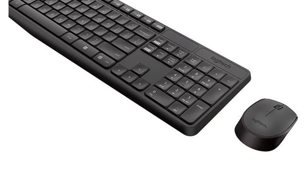 مجموعة لوحة المفاتيح وماوس لاسلكية MK235 مع وصلة USB، البطاريات متضمنة وتصميم ABNT2، من لوجيتيك Image 4 Preview