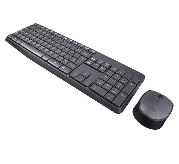 مجموعة لوحة المفاتيح وماوس لاسلكية MK235 مع وصلة USB، البطاريات متضمنة وتصميم ABNT2، من لوجيتيك Image 7 Preview