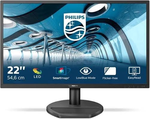 screen 22 inch philips hdmi سماعات (1002717) Image 2 Preview