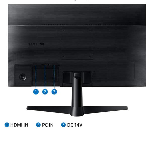 شاشة T350 سلسلة LF24T350FHNXZA 24 من سامسونج ، IPS LED FHD تأتي مع تقنية فري سينك وسرعة استجابة 4 مللي ثانية HDMI لون أزرق داكن ورمادي  (new)1920x1080 Image 5 Preview