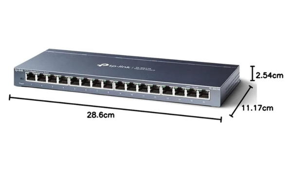 سويتش كمبيوتر مكتبي جيجابت (16 منفذ، TL-SG116) من تي بي - لينك Image 5 Preview