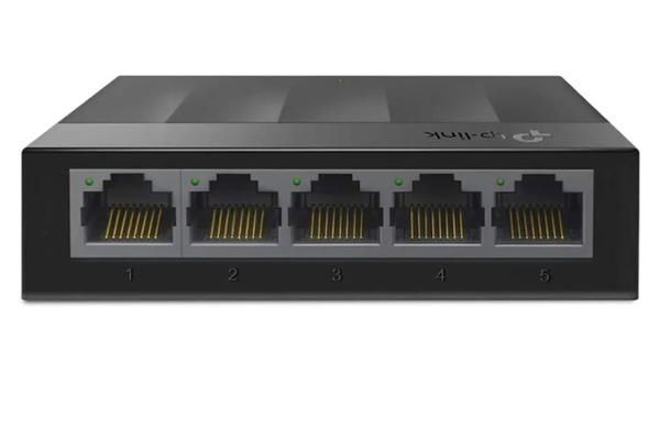 سويتش موزع شبكة من تي بي لينك LS1switch tp-link 005G، 5 منافذ - اسود Image 2 Preview