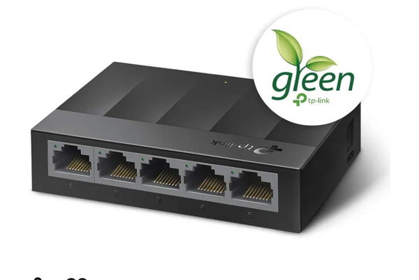 سويتش موزع شبكة من تي بي لينك LS1switch tp-link 005G، 5 منافذ - اسود Image 3 Preview