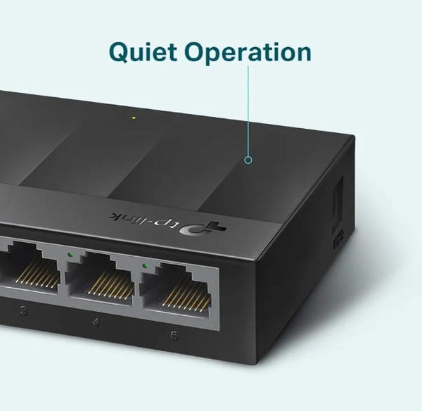 سويتش موزع شبكة من تي بي لينك LS1switch tp-link 005G، 5 منافذ - اسود Image 5 Preview