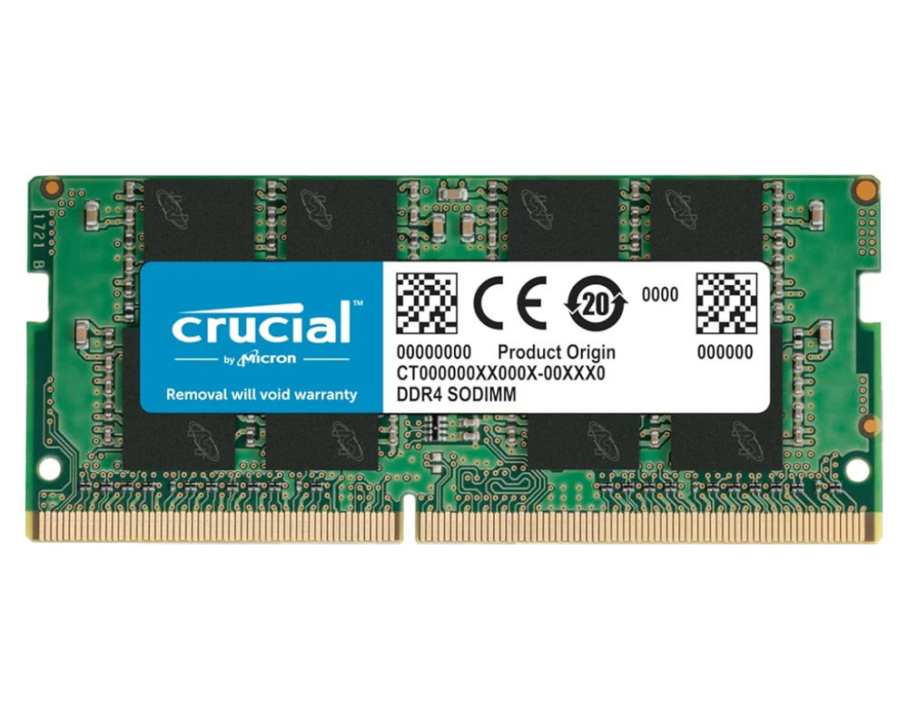 ذاكرة لاب توب كروشال رام 16 جيجابايت DDR4 3200 ميجاهرتز CL22 CT16G4SFRA32A Preview Image