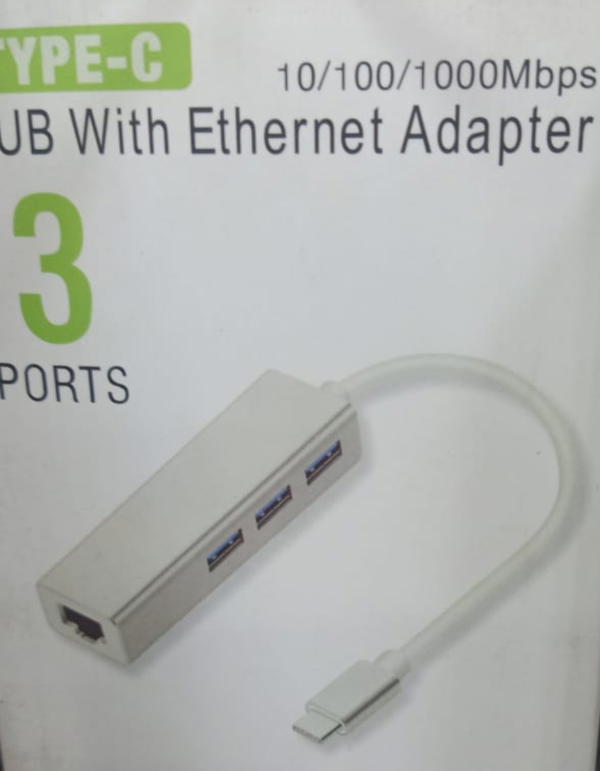 type c to lan & hub usb3 Image 1 Preview