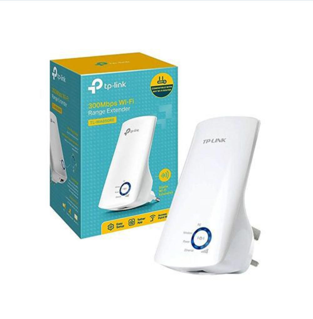 ي بي لينك TL-WA850RE موسع نطاق واي فاي، ابيض، 300 ميجابات في الثانية Preview Image