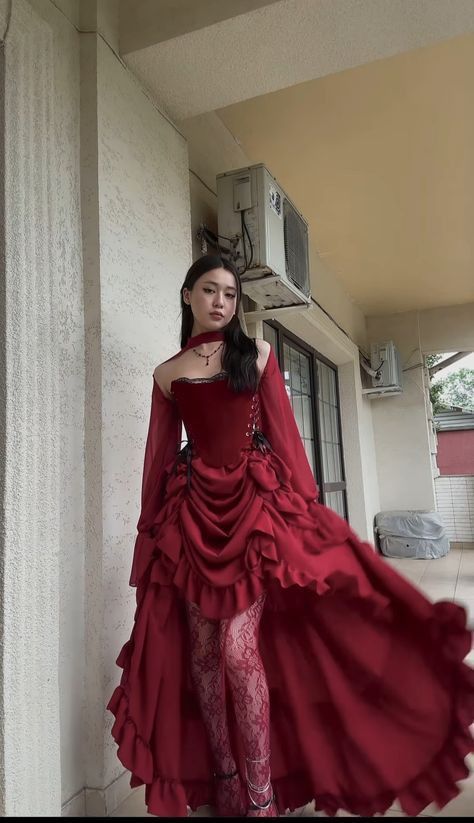 red dress Image 2 Preview