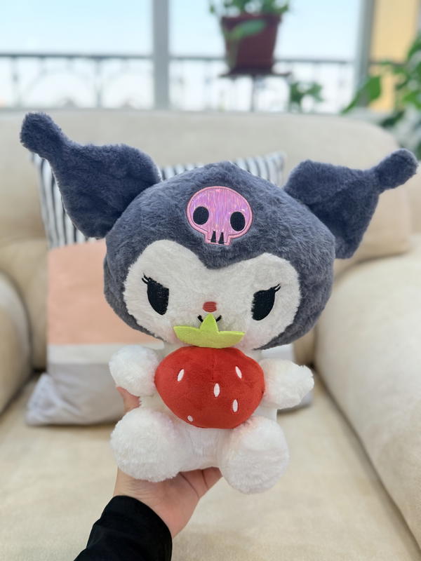 30 cm my melody/ kuromi with straberry Image 3 Preview