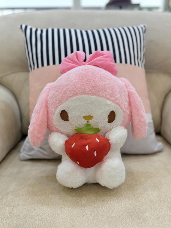 30 cm my melody/ kuromi with straberry Image 4 Preview