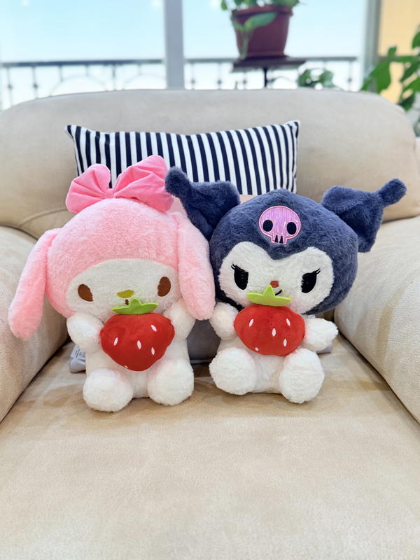 30 cm my melody/ kuromi with straberry Image 6 Preview