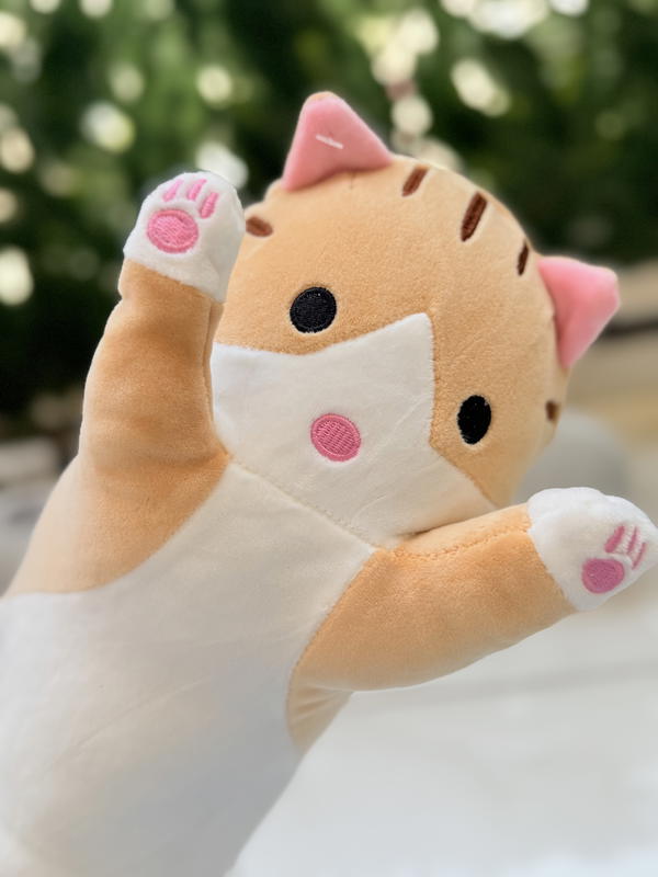 Cute 70 cm cat plushie Image 2 Preview