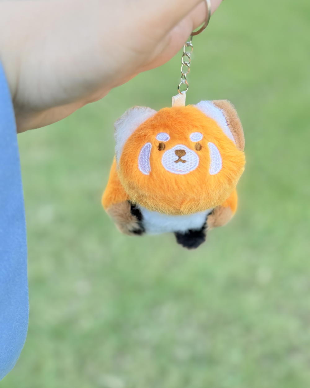 Fox/panda changing plushie keychain Preview Image