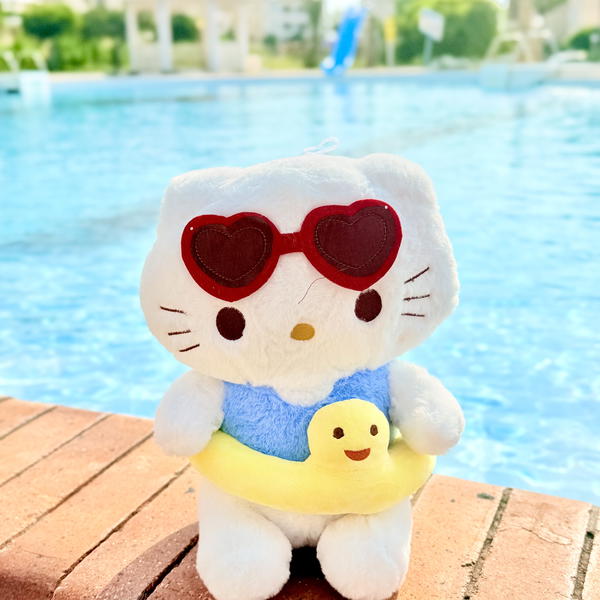 Hello kitty with floatie Image 3 Preview
