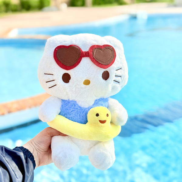 Hello kitty with floatie Image 4 Preview