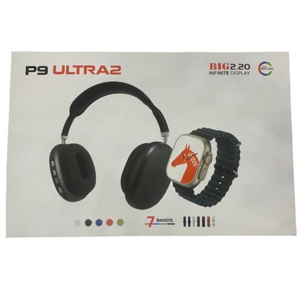 بوكس ساعة Ultra2 مع سماعةP9 Image 5 Preview