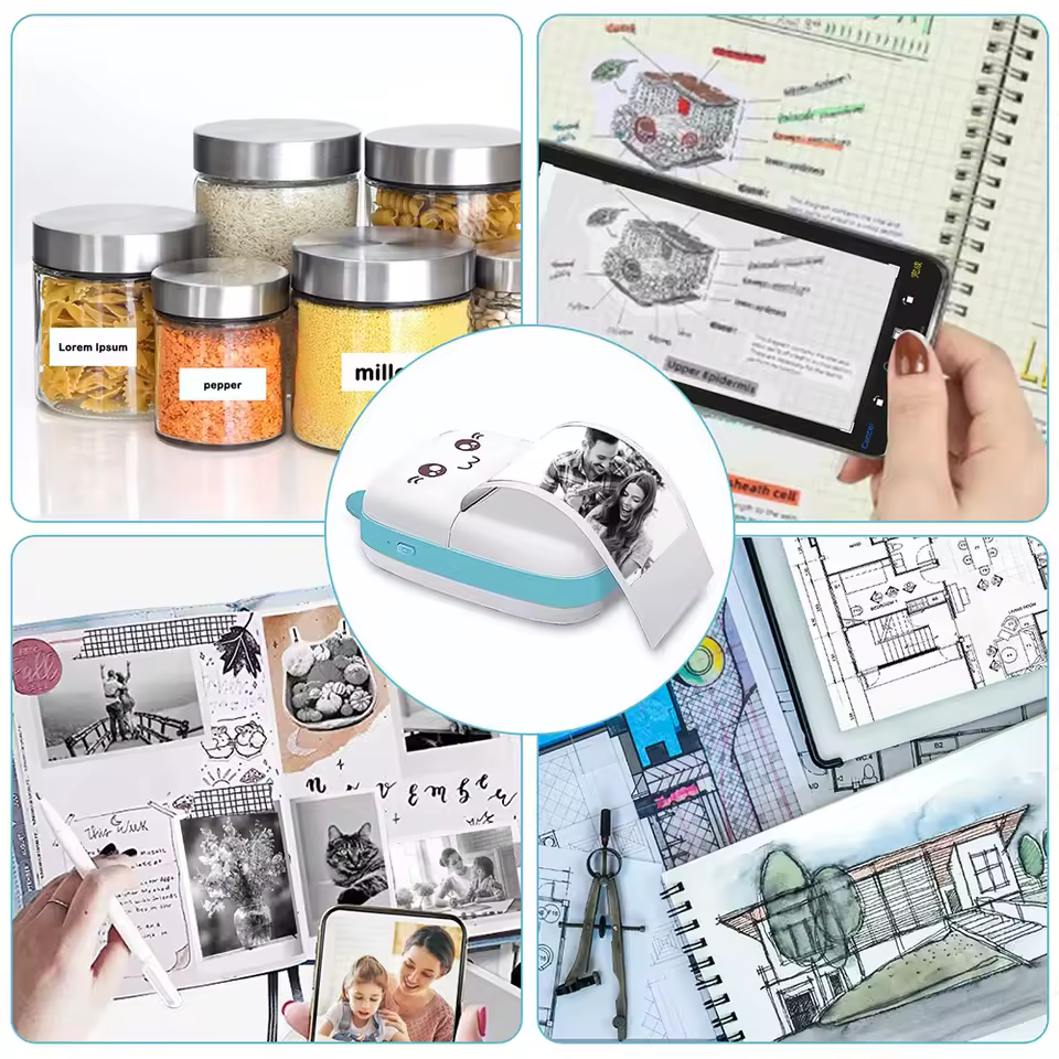 طابعة حرارية للجيب بدون حبر  Image 6 Preview