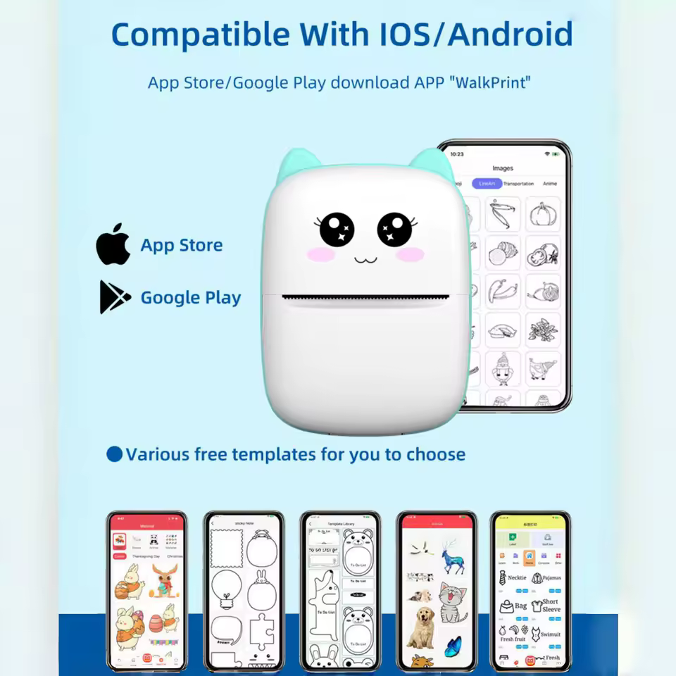 طابعة حرارية للجيب بدون حبر  Image 9 Preview