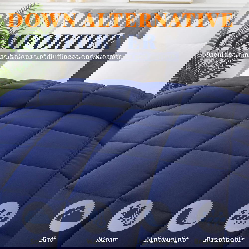 لحاف دابل فيس مع ٢ كيس خدادية Preview Image
