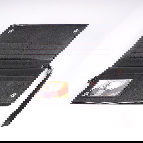 محفظة وكراتة (اسود_بني)  Image 5 Preview