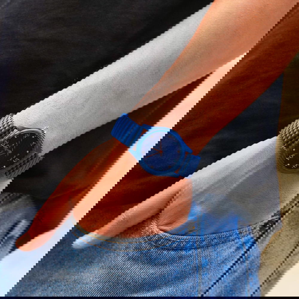 ساعة كاجوال (ازرق_رصاصي)  Preview Image
