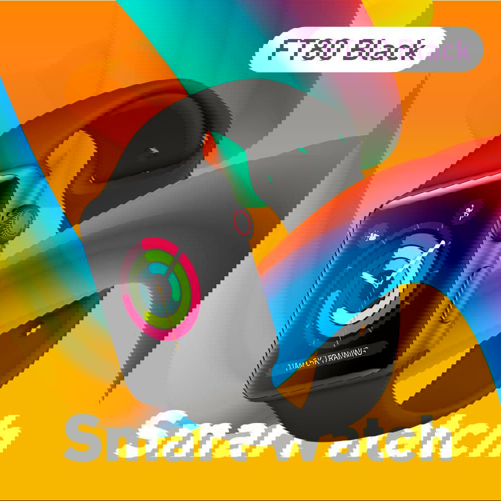 smart wach ft80 black Preview Image