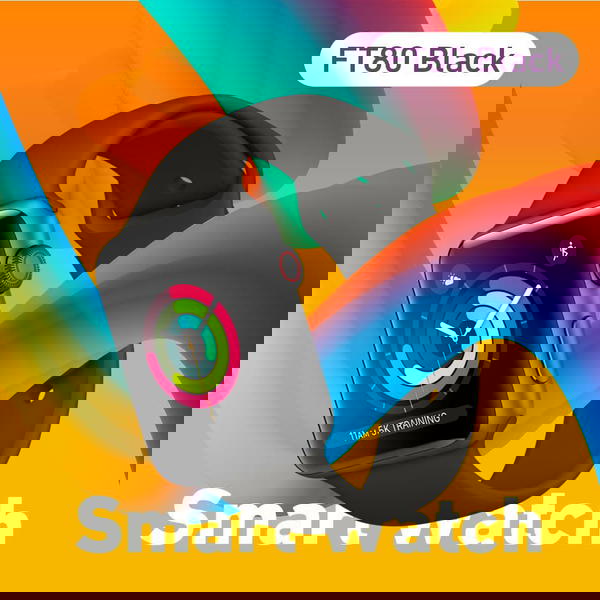 smart wach ft80 black Image 1 Preview
