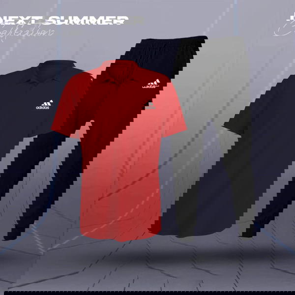 ترنج لياقه adiddas صيفي "مقاسات خاصه"  Image 1 Preview